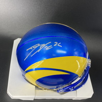 NFL - Rams Blake Corum Signed Mini Helmet