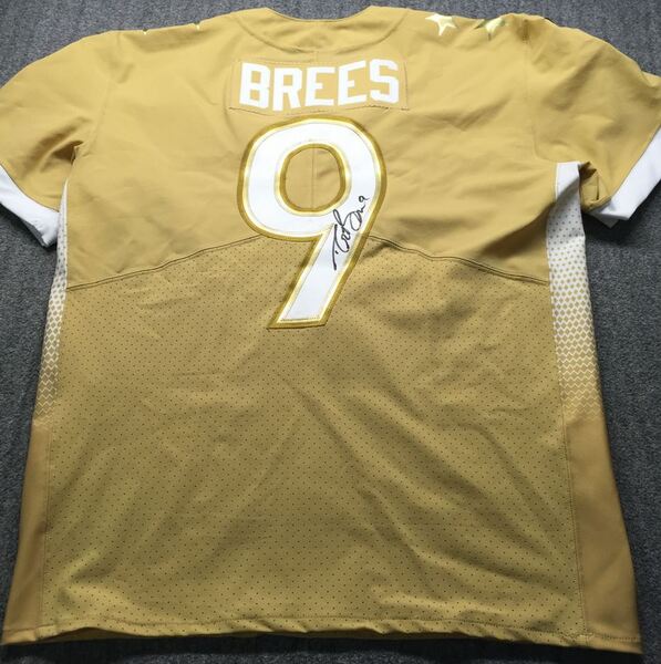 NFL - Saints Drew Brees Signed Game Issued Pro Bowl 2020 Jersey Size 46