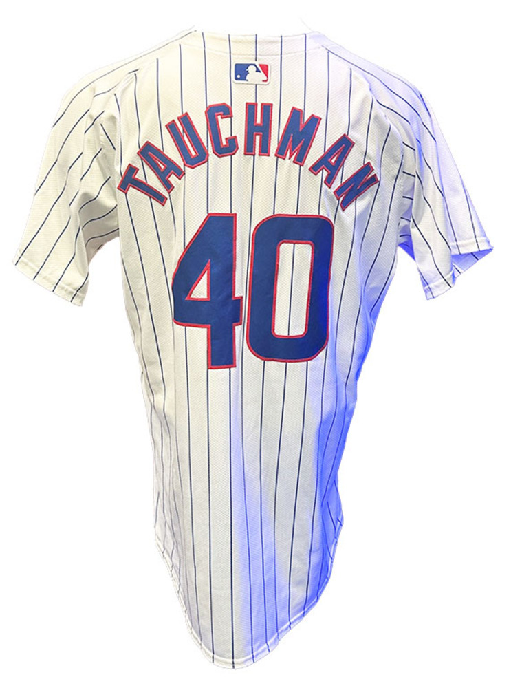 Mike Tauchman Game-Used Jersey - Features Cubs for a Cure Patch