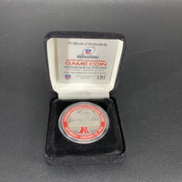 NFL - Game Issued Coin 2021 Divisional Round Game Cincinatti vs Tennessee