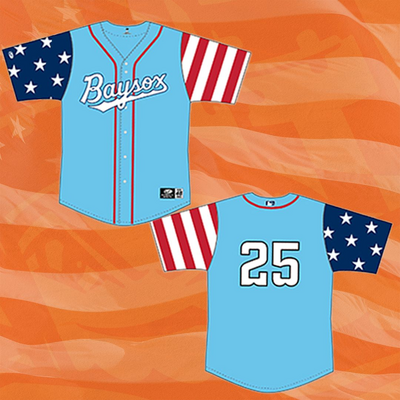 #23 Enrique Bradfield Jr. Signed & Autographed July 4th Jersey