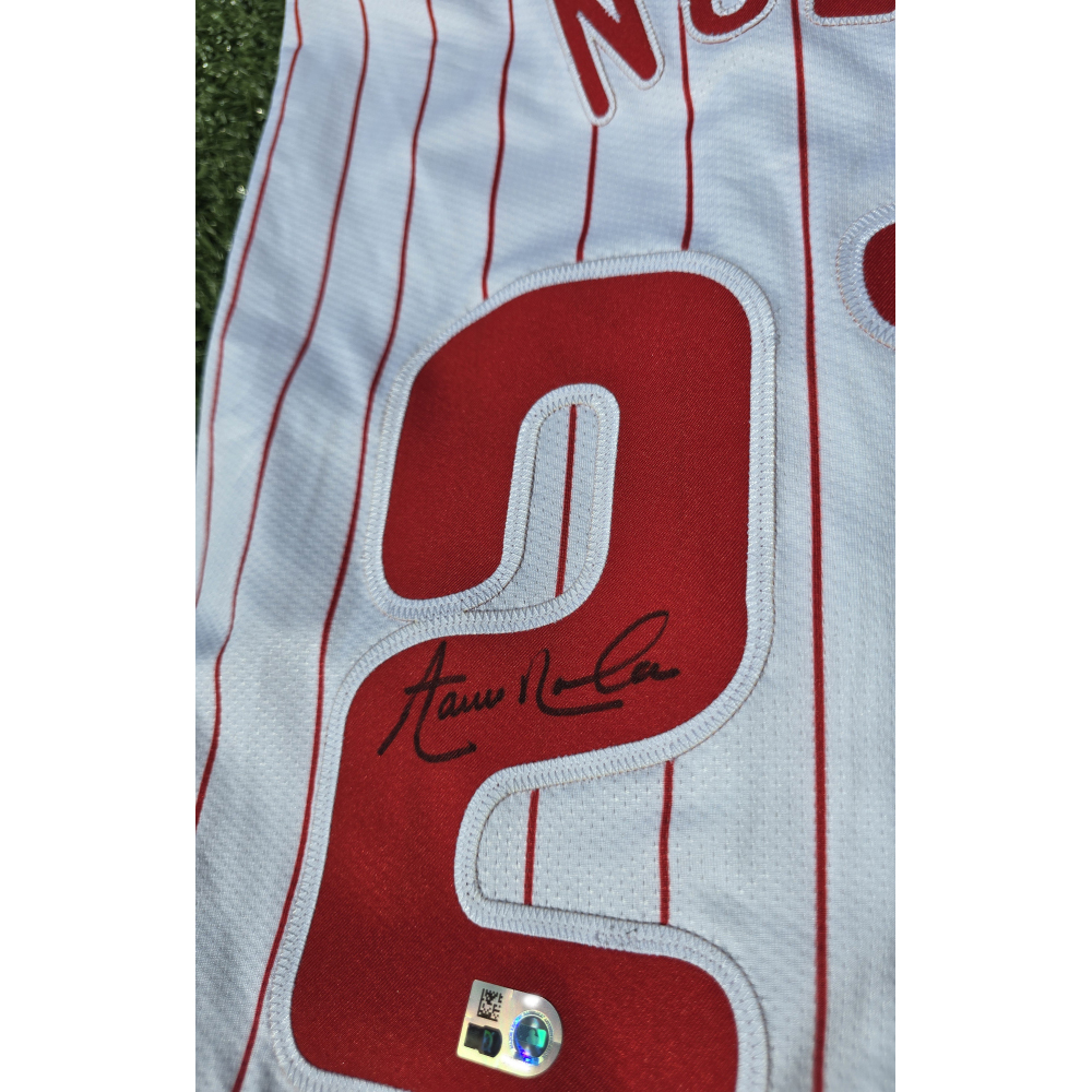 Aaron Nola Autographed Home Jersey | Philadelphia Phillies Auctions