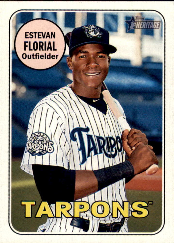 2018 Topps Heritage Minors #94 Estevan Florial