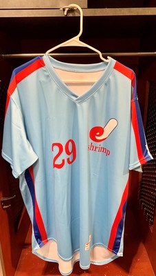 Jacksonville Expos Fauxback Jersey #29 Brian Navarreto  Size 48