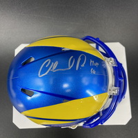 HOF - Rams Orlando Pace Signed Mini Helmet