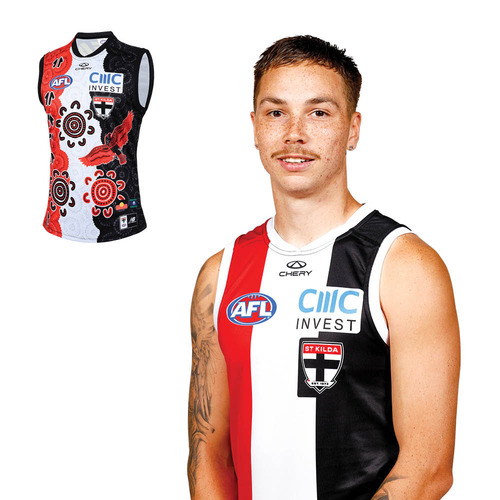 Photo of Lance Collard #4 - 2025 Player First Nations Home Guernsey* Signed - Match Worn 