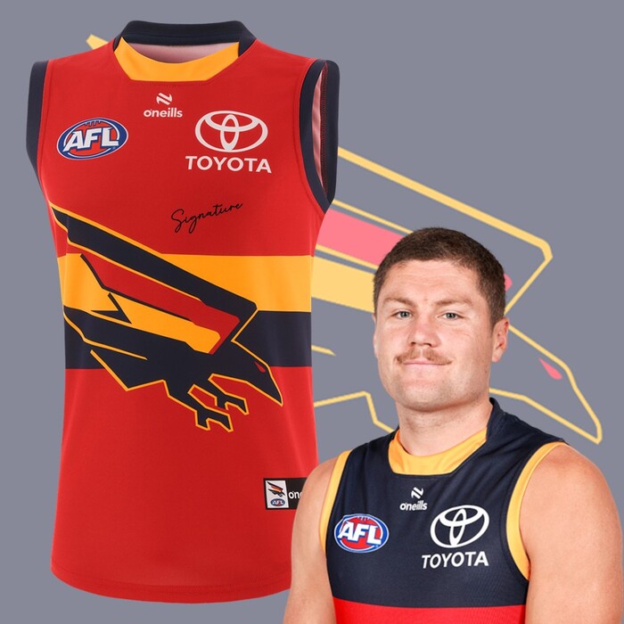 Harry Schoenberg #26 2025 Adelaide Crows Clash Player Guernsey
