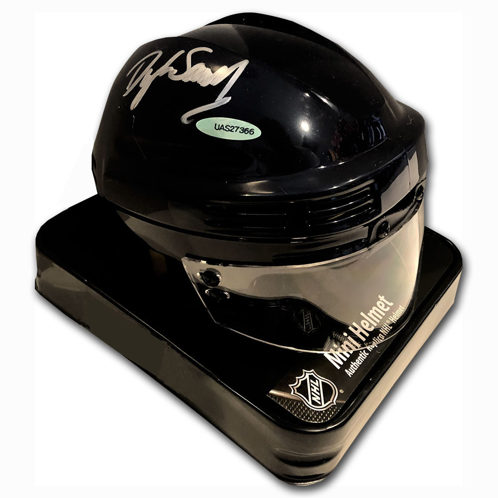 Dylan Samberg Autographed NHL Replica Mini-Helmet