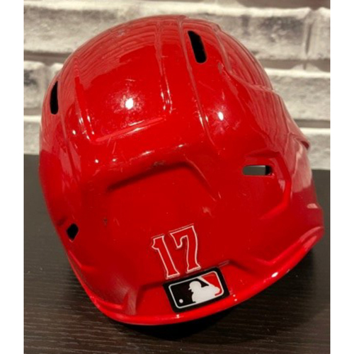 No. 17 -- Team-Issued Helmet -- Right Ear Flap -- Size 7 1/2 (Not MLB Authenticated)