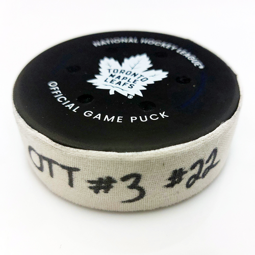 OTT M. Amadio Goal Puck November 12th @ TOR (Zub)