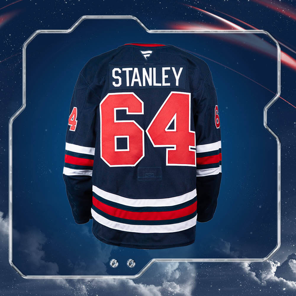Logan Stanley #64 Game-Worn Heritage Jersey
