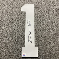 NFL - Browns Denzel Ward Signed Jersey Number