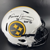 HOF - Steelers Franco Harris Signed Authentic Lunar Eclipse Helmet