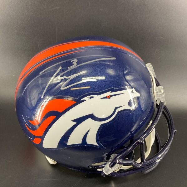 Broncos - Russell Wilson Signed Replica Helmet