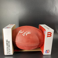 HOF - Paul Tagliabue Signed Authentic Football