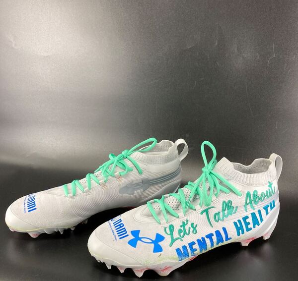 MCMC - Buccaneers Jamel Dean Custom Cleats 2025 Season Size 13 - Proceed...