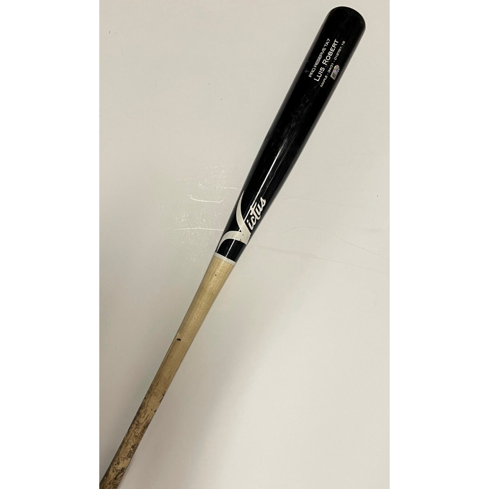 Field of Greens Auction Luis Robert GameUsed Broken Bat 4/7/2021