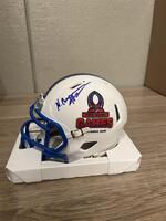 Texans Nico Collins signed Pro Bowl Games Mini Helmet