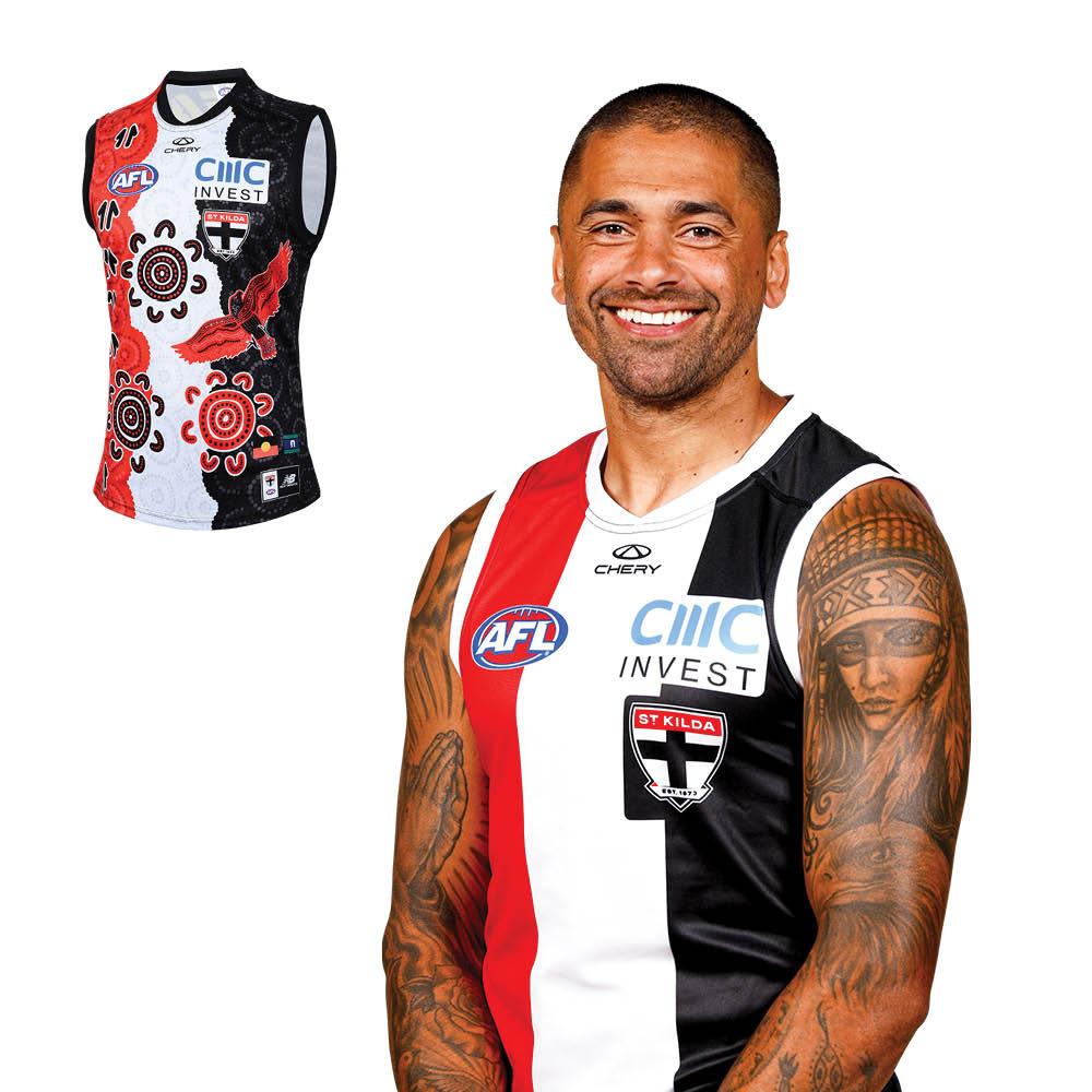 Brad Hill #8 - 2025 Player First Nations Home Guernsey* Signed - Match Worn 