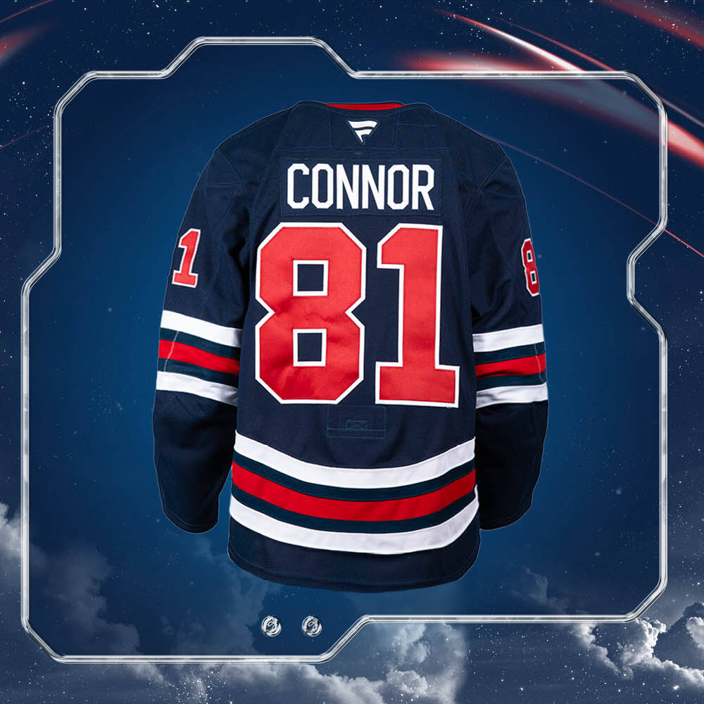 Kyle Connor #81 Game-Worn Heritage Jersey