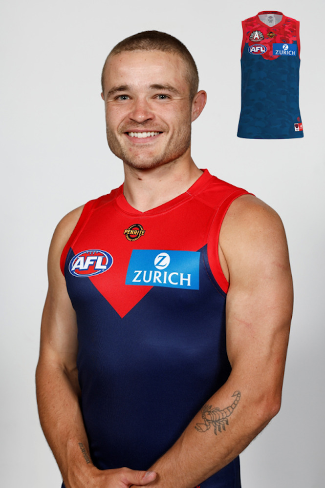 Melbourne Demons 2026 ANZAC Day Eve Guernsey - Kade Chandler #37