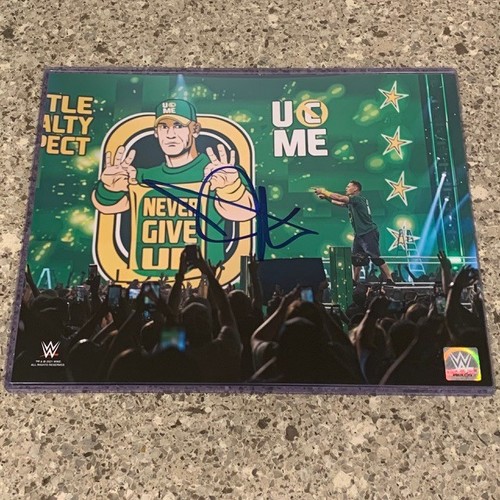 John Cena SIGNED 11x14 Photo