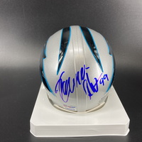 Panthers - Kawaan Short Signed Mini Helmet