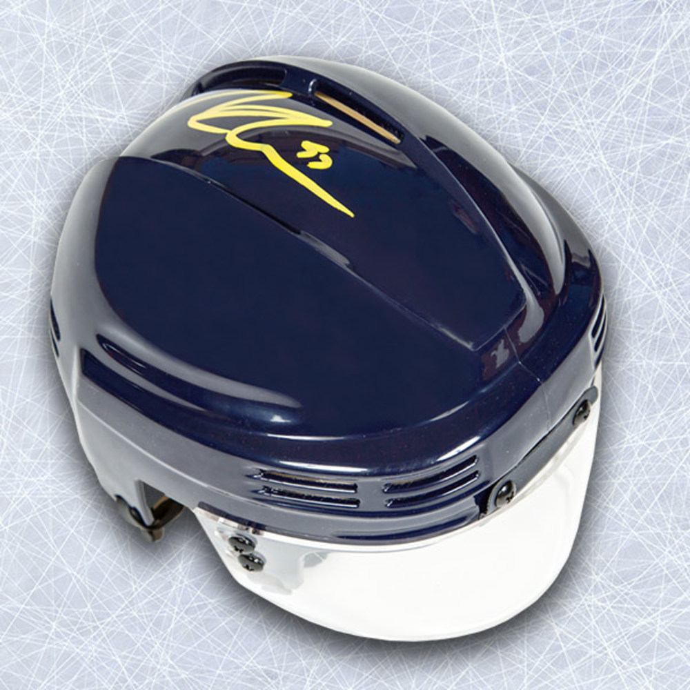 Connor McDavid Erie Otters Style Autographed Mini Hockey Helmet *Edmonton Oilers* NHL Auctions