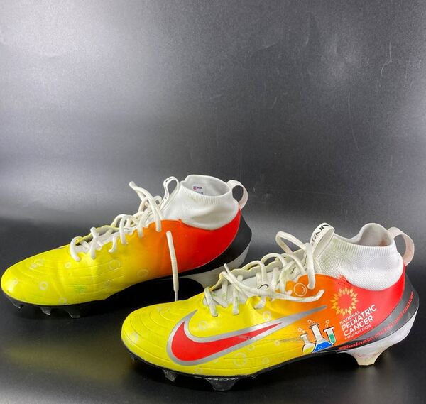 MCMC - Buccaneers Markees Watts Custom Cleats 2025 Season Size 12 - Proc...