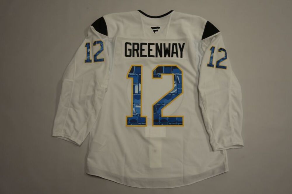 Jordan Greenway 2025-26 Buffalo Sabres Pride Night Jersey