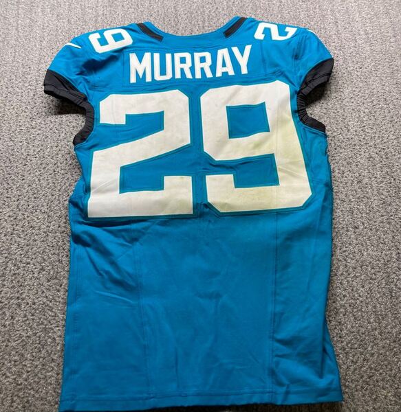 London Games - Jaguars Eric Murray Game Worn Jersey (10/19/2025) Size 40...