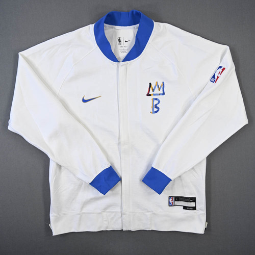 Image of Curry, Seth - Brooklyn Nets - Game-Issued City Edition Jacket - 2022-23 NBA Season