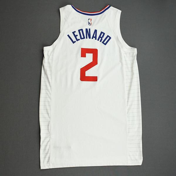 Kawhi Leonard - Los Angeles Clippers - Game-Worn ...