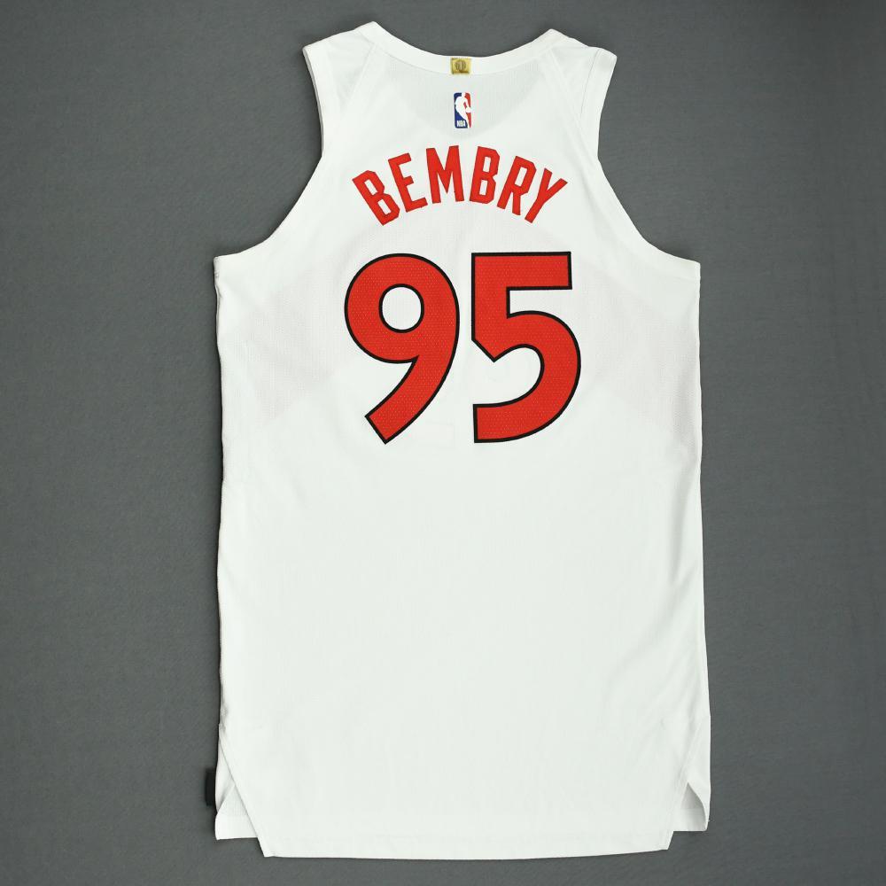 DeAndre Bembry Toronto Raptors GameWorn Association
