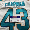 NFL - Dolphins Winston Chapman Game Cut Jersey Size 42