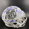 NFL - Multi Sign NFL Shield STS Replica Helmet Signed By Over 20 Pro Bowlers Including Russell Wilson, Drake Maye, Baker Mayfield, Bobby Wagner, Terry McLaurin, Joe Mixon, Jeffery Simmons, and Dion Dawkins