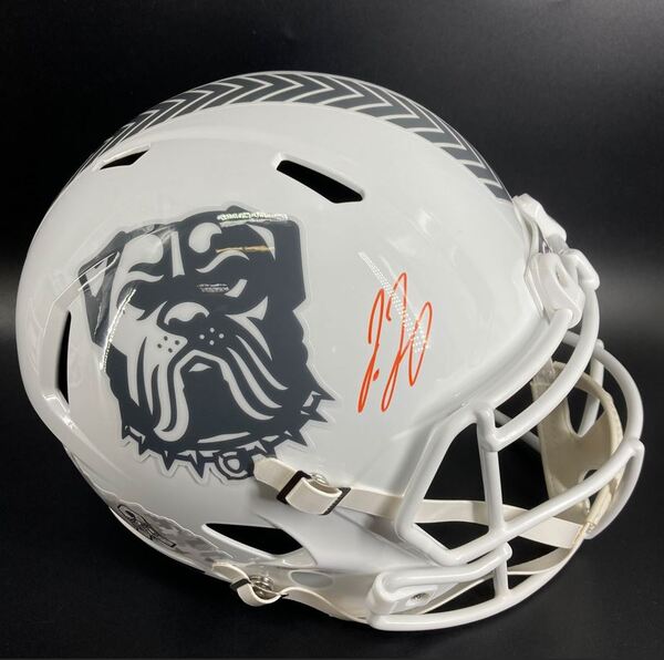 NFL - Browns Jerry Jeudy Signed STS Replica Speed Helmet