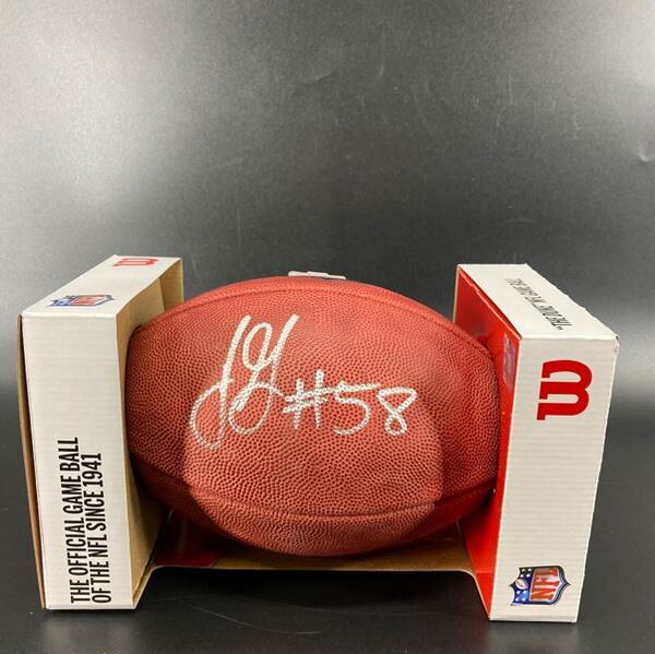 NFL - Vikings Jonathan Greenard Signed Authentic Football