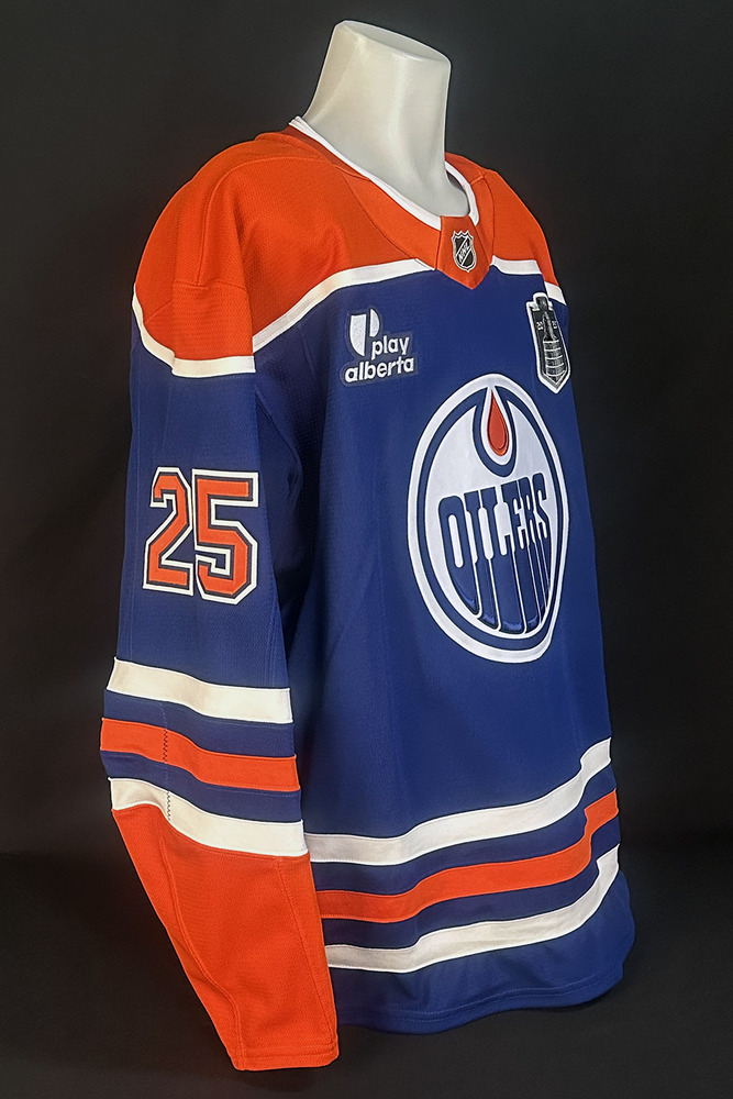 Darnell Nurse #25 - 2025 Stanley Cup Final Edmonton Oilers 