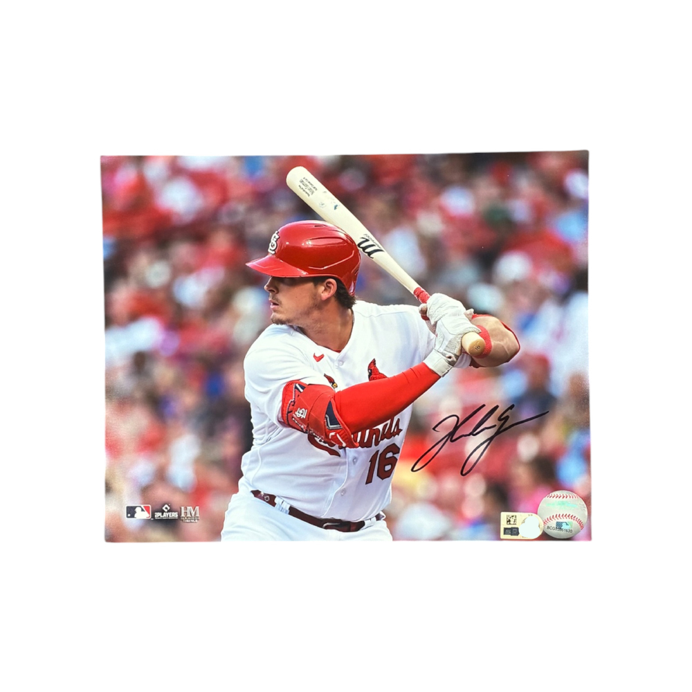 Nolan Gorman Autographed 8x10 Photo | St. Louis Cardinals Auctions