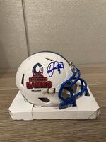 Giants Dexter Lawrence signed Pro Bowl Games Mini Helmet
