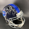 NFL - Multi Signed NFL Draft Replica Speed Helmet Signed By Caleb Williams, Jayden Daniels, Drake Maye, Malik Nabors, Laiatu Latu, Brian Thomas, Rome Odunze, JC Lathum, Quinyon Mitchell, Darius Robinson, Terrion Arnold and Dallas Turner