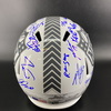 NFL - Multi Sign NFL Shield STS Replica Helmet Signed By Over 20 Pro Bowlers Including Russell Wilson, Drake Maye, Baker Mayfield, Bobby Wagner, Terry McLaurin, Joe Mixon, Jeffery Simmons, and Dion Dawkins
