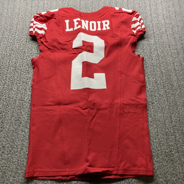 STS - 49ers Deommodore Lenoir Game Used Jersey (11/17/24) Size 40