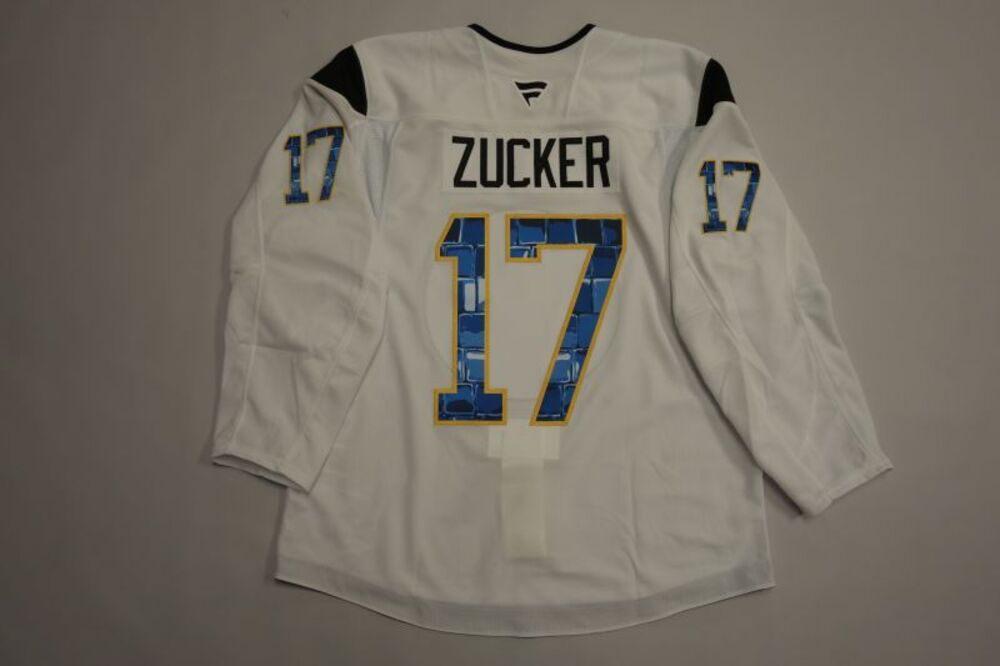 Jason Zucker 2025-26 Buffalo Sabres Pride Night Jersey