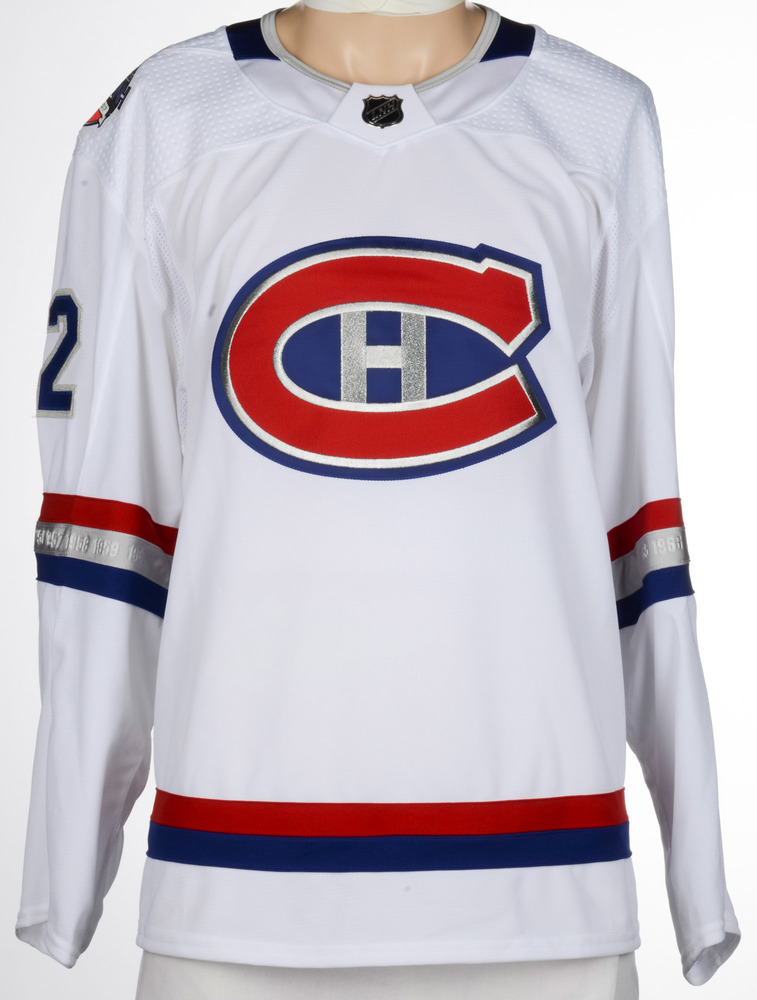 Jonathan Drouin Montreal Canadiens GameWorn 2017 NHL100 Classic Jersey