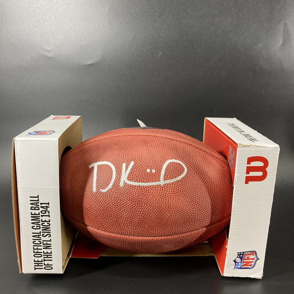 NFL - Bills Dalton Kincaid Signed Authentic Football