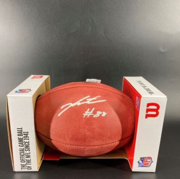NFL - Eagles Jalen Carter Signed Authentic Football