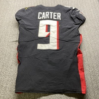 Crucial Catch - Falcons Lorenzo Carter Game Worn Jersey (10/09/22) Size 42