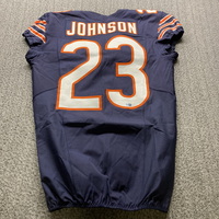STS - Bears Roschon Johnson Game Worn Jersey 2024 Season Size 42